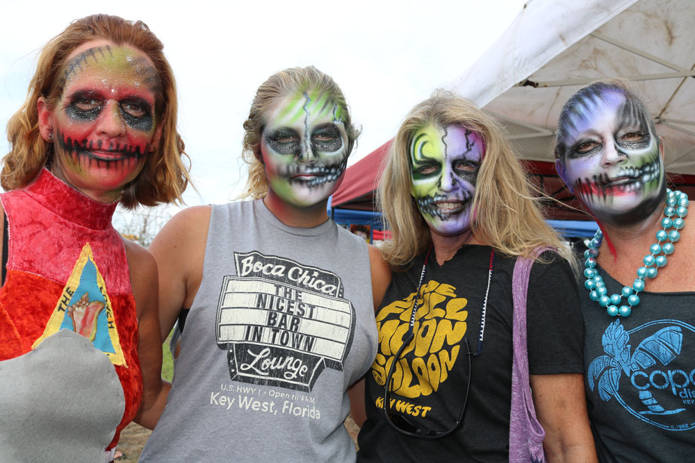 Zombie Bike Ride 2017 photo - Duval Street, Key West